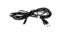 Kabel zasilający EURO (radiowy) CEE 7/16 - IEC 320 C7 5m 95039