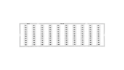 Oznaczniki WMB 2x 51-100 793-607 /5szt./