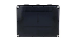 Puszka natynkowa LIGHT 245x185x95 10 dławnic transparentna EVT-231