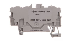 Złączka szynowa diodowa 3-przewodowa 1,5mm2 szara 1N4007 2001-1311/1000-410 /100szt./