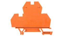 Złączka piętrowa 4-przewodowa 4mm2 pomarańczowa EURO 43550OR /50szt./