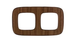 VALENA ALLURE Ramka podwójna orzechowy 754462