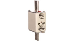 Wkładka NH1 100A 500V gL/gG podwójny wskaźnik 100NHG1B