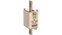Wkładka NH1 315A 500V gL/gG podwójny wskaźnik 315NHG1B
