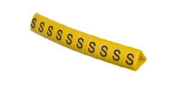 Oznacznik przewodów OZ-2/S żółty E04ZP-01020403100 /100szt./