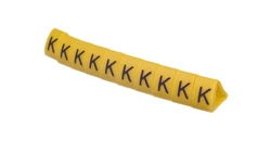 Oznacznik przewodów OZ-2/K żółty E04ZP-01020402200 /100szt./