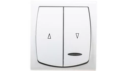 MADERA Łącznik hermetyczny żaluzjowy z podświetleniem IP44 biały ŁNH-7NS/00