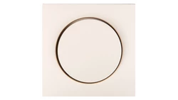 Berker/B.Kwadrat Element centralny z pokrętłem ściemniacza kremowy 5311378982