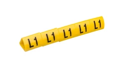 Oznacznik przewodów OZ-2/L1 żółty E04ZP-01020404800 /100szt./