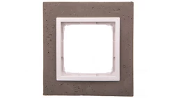 Simon 54 Nature Ramka pojedyncza beton - LA STRYKO DRN1/95