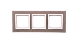 Simon 54 Nature Ramka potrójna beton - LA STRYKO DRN3/95