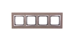 Simon 54 Nature Ramka poczwórna beton - MOKRA ROBOTA DRN4/96