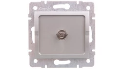 LOGI Gniazdo ekwipotencjalne Srebrny 25234