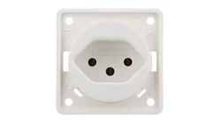 Berker Integro Gniazdo pojedyncze z/u szwajcarskie typ 13 śnieżnobiały mat 962492502