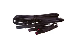 Przewód pomiarowy 2m dwużyłowy /wtyki bananowe/ WAPRZ002DZBB