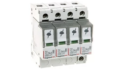 Ogranicznik przepięć Typ T1+T2 4P 12,5kA 1,5kV ON 300 TT, TN (TNC, TNS) 412273