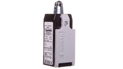 Wyłącznik krańcowy trzpień wciskany z rolką, rolka metalowa, obudowa metalowa, 2Z zestyki wolnoprzełączające KMB2L20