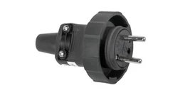 Wtyczka gumowa z/u 16A 250V IP65 D.3148