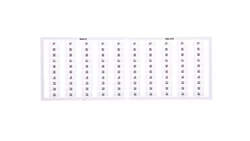 Ramka z oznacznikami 10x 61-70 209-570 /5szt./