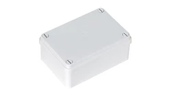 Puszka n/t hermetyczna 190x140x70 bez dławików IP56 szara S-BOX 416