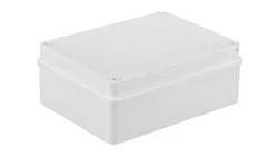Puszka n/t hermetyczna 190x140x70 bez dławików IP56 biała S-BOX 416B