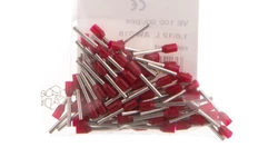 Tulejki izolowane na rolce 1mm2 czerwone 4050.739 /1000szt./