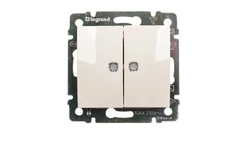 VALENA Łącznik świecznikowy kremowy 774328