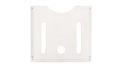 Kieszeń na dokumenty A4 szara z tworzywa 230x 247x 23mm NSYDPA4