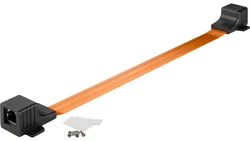 Przepust okienny teleinformatyczny płaski RJ45 - RJ45 0,51m 71413