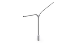 OG Wysięgnik lampowy dwuramienny na słup oświetleniowy fi 60 mm 100stopni 40111202