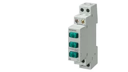 Lampka modułowa 3x zielona 230V 5TE5802