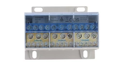 Blok rozdzielczy 125A 3P 690V 1x25-35mm2 4x16mm2 7x10mm2 DIN 5ST2502