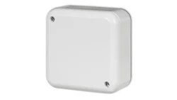 Puszka instalacyjna natynkowa ze złączkami biały PN-1