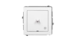 DECO Łącznik krzyżowy w stylu amerykańskim biały DWPUS-6