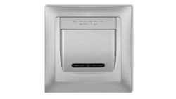 DECO Łącznik hotelowy DECO Soft srebrny metalik 7DSHSO-1