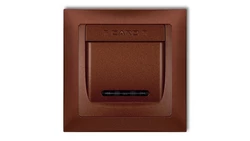 DECO Łącznik hotelowy DECO Soft brązowy metalik 9DSHSO-1