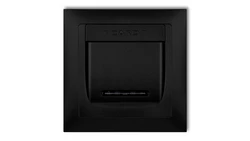 DECO Łącznik hotelowy DECO Soft czarny mat 12DSHSO-1