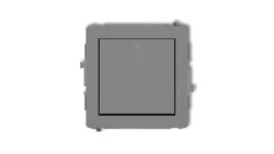 DECO Łącznik dwubiegunowego szary mat 27DWP-9