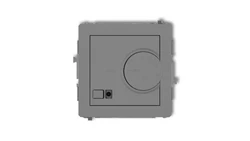 DECO Regulator elektroniczny temperatury z czujnikiem powietrznym szary mat 27DRT-2