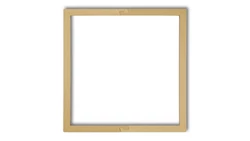 Ramka wypełniająca pojedyncza serii DECO złoty 29DRW-1