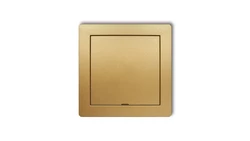 Ramka pośrednia z zaślepką złoty 29DRPZ