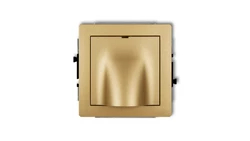 DECO Mechanizm wypustu kablowego złoty 29DWPK