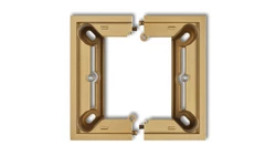 DECO Puszka natynkowa pojedyncza, składana DECO złoty 29DPU-1 PU-DE-06-01-29-00-00