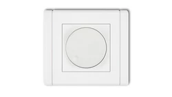 FLEXI Elektroniczny regulator oświetlenia przyciskowo-obrotowy do lamp LED biały FRO-2