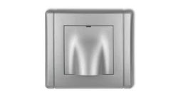 FLEXI Wypust kablowy srebrny metalik 7FWPK