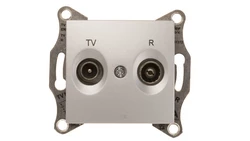 Sedna Gniazdo antenowe RD/TV końcowe aluminium SDN3301660