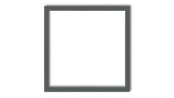 Ramka wypełniająca pojedyncza serii DECO grafitowy mat 28DRW-1
