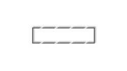 Ramka wypełniająca poczwórna serii DECO grafitowy mat 28DRW-4