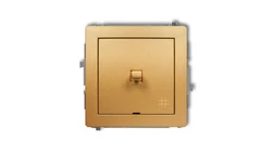 DECO Łącznik krzyżowy w stylu amerykańskim złoty 29DWPUS-6