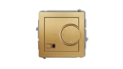 DECO Regulator elektroniczny temperatury z czujnikiem powietrznym złoty 29DRT-2